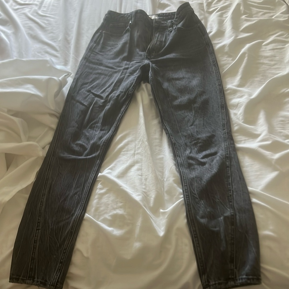 Abercrombie very dark grey jeans, skinny jeans, size 25
